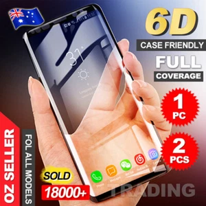 Galaxy S9 Plus S10 5G Note9 S10e Tempered Glass Screen Protector For Samsung - Picture 1 of 14