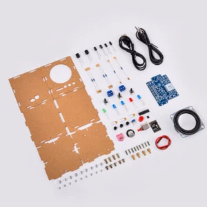 Bluetooth Speaker DIY Kit Power Amplifier 2 inch Speaker Box Transparent Shell - Picture 1 of 11