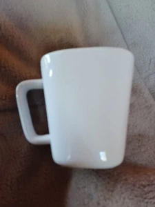 Simple Additions by The Pampered Chef - White Coffee Cup/Mug - Square Design - Picture 1 of 4