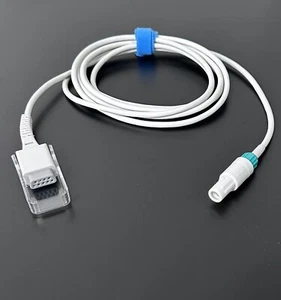 Edan SpO2 Adapter 6 Pin Compatible 40Degree - Same Day Shipping - Picture 1 of 6