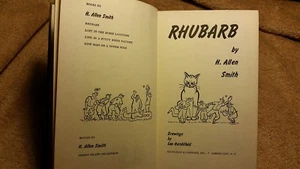 "RHUBARB" 1946 FIRST EDITION  H. ALLEN SMITH - Picture 1 of 11