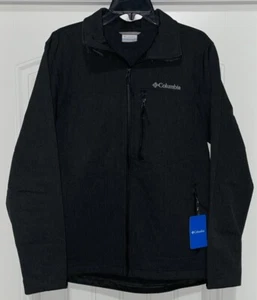 Columbia Men's Dark Gray Cruiser Valley Softshell Jacket Size Medium NEW - Picture 1 of 8