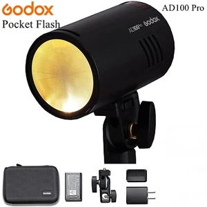 Godox AD100Pro AD100 Pro Monolight 100Ws 2.4G Flash Strobe 360 Full Power Flash - Picture 1 of 11