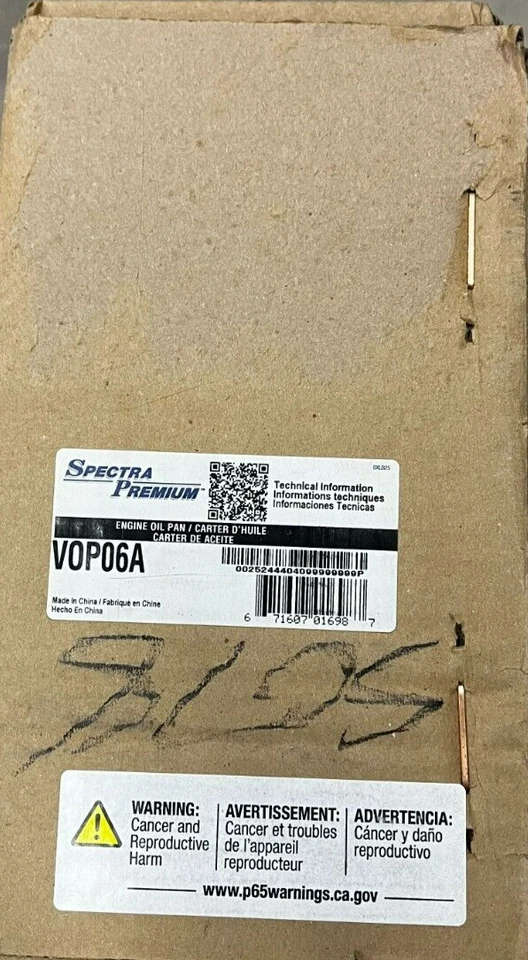 Spectra Premium V0P06A 发动机油盘 * — 第 1/1 张图片