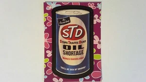2008 Wacky Pack Flashback #30 '73 STD Oil Shortage Packages WP1 - Picture 1 of 2