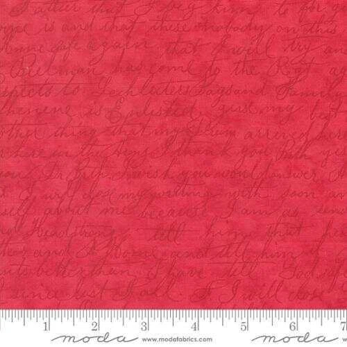 Moda COLLECTIONS ETCHINGS Red 44337 13Quilt Fabric By The Yard - Image 1 of 1