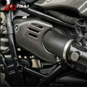 Carbon Fiber Motorcycle Air Intake Engine Cover Fairing For 2015-2022 BMW RNINET - Picture 1 of 6