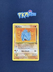 Pokémon TCG Rhyhorn Jungle 61/64 Regular MP. - Picture 1 of 3