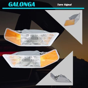 2X Left & Right Parking Turn Signal Light Corner Lamp For 07-17 Jeep Patriot - Foto 1 di 11