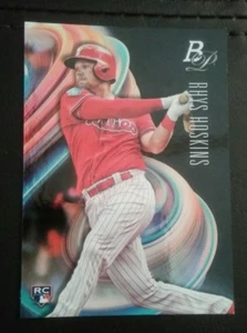 RHYS HOSKINS. . BOWMAN. . CARD NUMBER 53. . ROOKIE CARD  - Picture 1 of 2