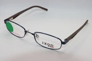 NEW IZOD PFX X 102 BLUE BROWN AUTHENTIC DESIGNER EYEGLASSES 47-17 - Picture 1 of 4
