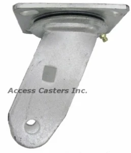 5P40RGS 5" x 2" Medium Duty Swivel Rig, Zinc Finish, 4" x 4-1/2" Top Plate - Picture 1 of 1