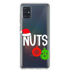 For Samsung Galaxy A31 Shockproof Case Christmas Funny Chest Nuts