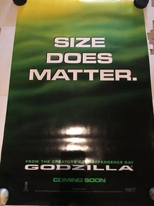 GODZILLA Original Movie Release 27x40" Movie Poster - Picture 1 of 2