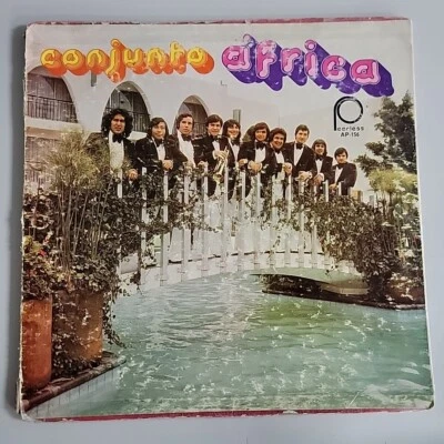 CONJUNTO AFRICA (3 x LP) 1978 PEERLESS Salsa Guaguanco Cumbia Funk MEXICO VG++ - Image 1 of 4