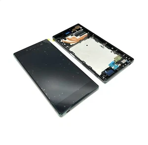 Originale Sony Xperia Z5 Premium E6853 Display LCD Cornice Nera Nuovo - Picture 1 of 1