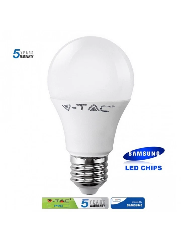 Light Bulb LED Samsung 15w V-Tac Base Big E27 Cold Light - Image 1 of 1