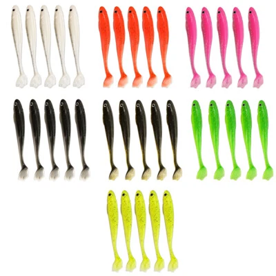 Weiche Kunststoff Angelköder für Barsch Hecht Döbel Forelle Meeresangelköder - Bild 1 von 4