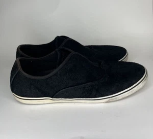 Gravis Dylan Rieder Zapatos Sin Cordones Hombres Talla 13 Negro Gamuza Skateboarding Tenis - Imagen 1 de 16