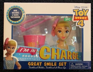 Toy Story Bo Peep 3 piece Toothbrush Great Smile Set! - Picture 1 of 2