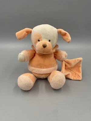 Gund La Collection Bebe Tangerine Dog Plush Lovey Stuffed Animal Soft Toy 12" - Image 1 of 4