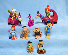 Fred Feuerstein 9 Figuren mit Dino und Bam-Bam Flintstones Film Spielfiguren rar