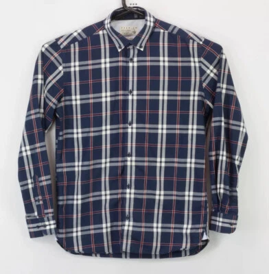 Jack & Jones Premium Men’s Button Up LS Shirt Medium Multicolor Plaid - Image 1 of 4