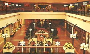 Warwick Rhode Island Midland Mall Enclosed Interior Aerial View Postcard - Picture 1 of 2