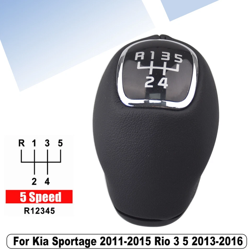 Manual 5 velocidades para Kia Sportage 2011 2012 2013-2015 nueva perilla de cambio de marchas Foto 1 de 4