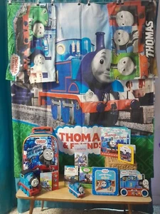 Thomas The Tank Engine Assorted Bundle Suitcase Doona Cover Vhs Books Trains - Picture 1 of 24