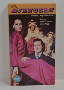 The Avengers Positive Negative Man VHS 1987 Hollywood Select Video HSV 1614 - Picture 1 of 5