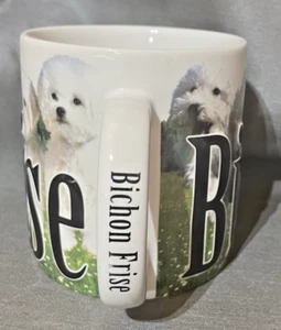 Bichon Frise Large Coffee Tea Cup Mug,  2011 Americaware 18oz, Dog Pet Owner - Bild 1 von 8