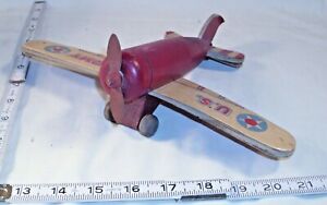 U.S. ARMY MONOCOUPE AIRPLANE 1940s SINGLE PROP WITH WOOD BODY