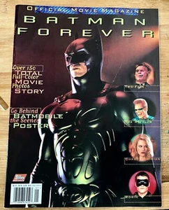 Vintage 1995 BATMAN FOREVER Topps Official Movie Magazine - NEW - Picture 1 of 1