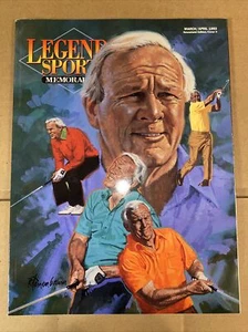 March April 1993 Legends Sports Memorabilia Magazine Arnold Palmer - Picture 1 of 8