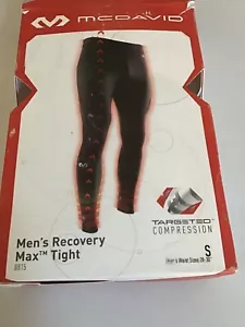 McDavid Recovery Max Tights Men's Black Size Small Waist 28-30 New in box B7 - Picture 1 of 5