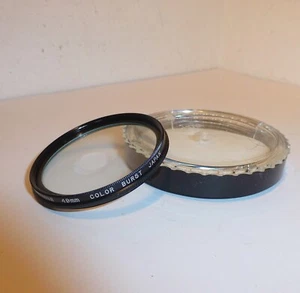 HOYA 49mm CENTER-SPOT COLOR BURST FILTER CASED & CLEAN - Picture 1 of 2