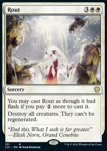 Magic the Gathering MTG Rout (101) Commander 2021 LP - Picture 1 of 1