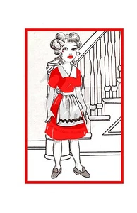 Vintage 29" Blondie (Dagwood) Puppe Nähmuster 7207 - Bild 1 von 1