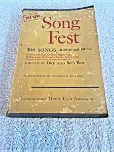The New Song Fest Songbook Words & Music 300 Songs Dick & Beth West IOCA 1962 - Bild 1 von 18