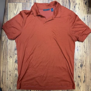 Perry Ellis Damen Poloshirts Large Rost Orange - Bild 1 von 8