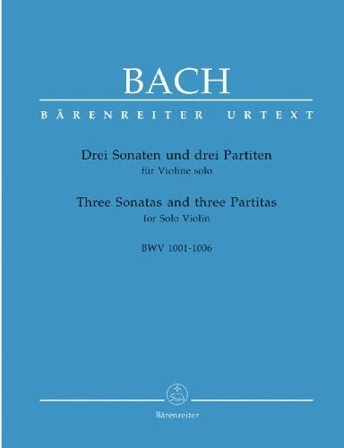 3 SONATES ET 3 PARTITAS / THREE SONATAS AND THREE PARTITAS By Bach Johann NEW - Image 1 of 1