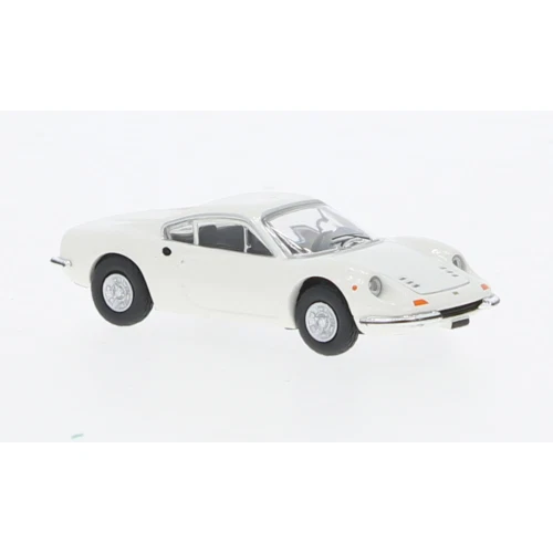 FERRARI DINO 246 GT 1969 WHITE 1:87 Premium Classixxs Auto Stradali Modellino Nu - Immagine 1 di 1