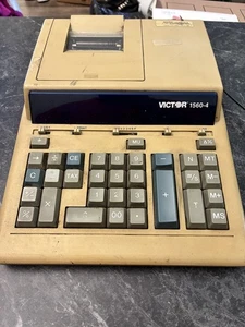 Victor 1560-4 Ribbon Calculator Black/Red Print - Picture 1 of 7