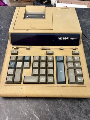 Victor 1560-4 Ribbon Calculator Black/Red Print - Image 1 of 4