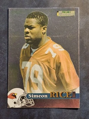 1995 Pro Line Memorabilia Simeon Rice #92 Rookie RC - Image 1 of 2