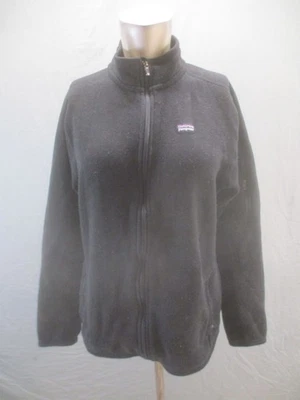 Chaqueta Patagonia Talla XL Mujer Negra Polar Cremallera Completa Bolsillos Exterior Exterior 322 Foto 1 de 4