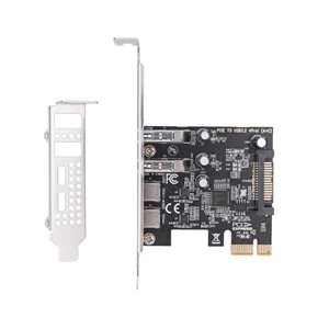 PCI Express to USB 3.2 Gen1 5Gbps PCIE Adapter Card Equipped with 4 USB ports - Imagen 1 de 12