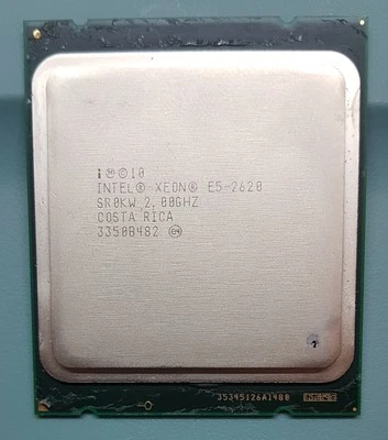Intel Xeon E5-2620 SR0KW 2.0GHz LGA-2011 Server Processor - Image 1 of 2