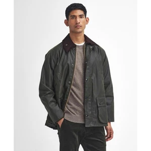 Barbour Bedale Wax Jacket Archive Olive - Picture 1 of 6